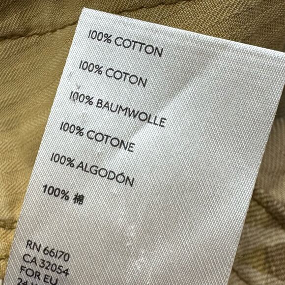 Free People Tropical Print Studded Khaki Shorts EUC - Picture 8 of 13